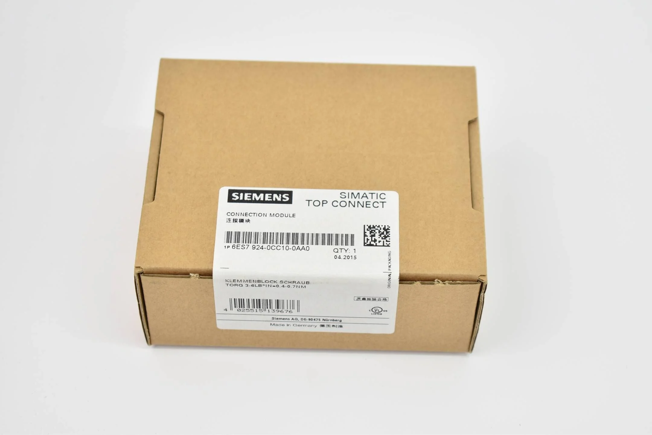 Siemens Connection Module 6ES7 924-0CC10-0AA0 ( 6ES7924-0CC10-0AA0 )