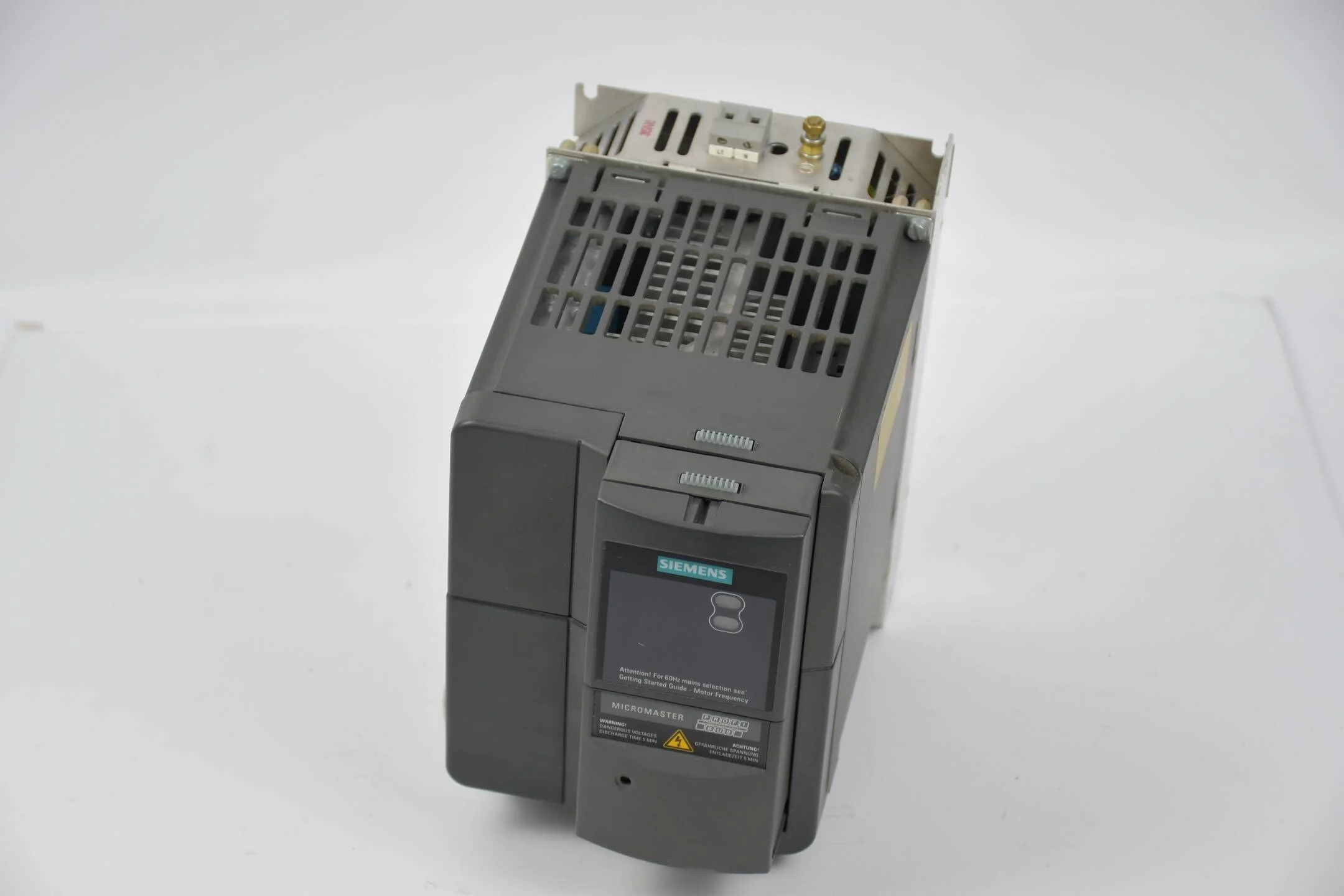 Siemens Micromaster 6SE6440-2AB21-1BA0 Inkl. 6SE6 400-3CC02-6BB0 Ver. A06/1.17