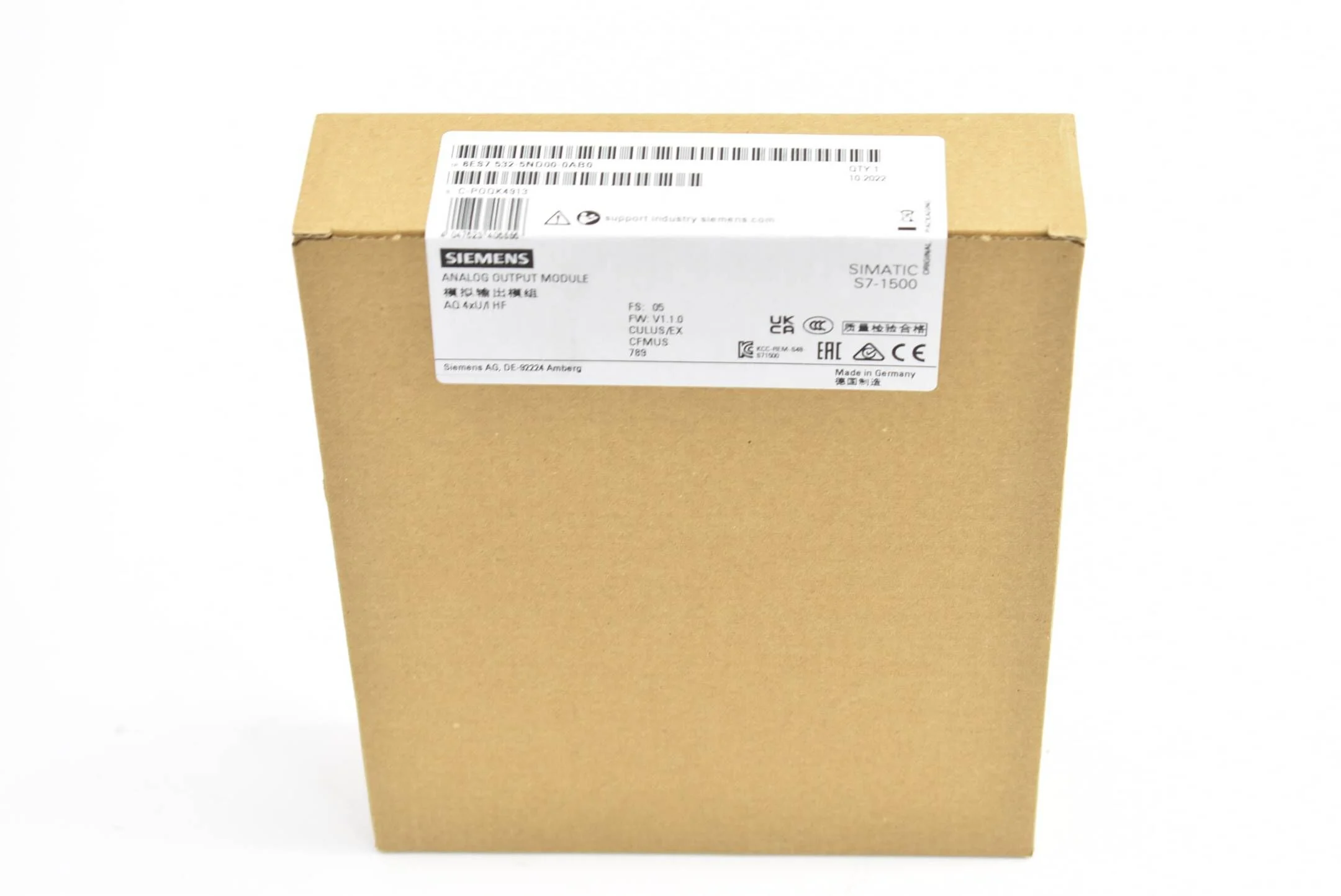 Siemens Simatic Analogausgabemodul 6ES7532-5ND00-0AB0 ( 6ES7 532-5ND00-0AB0 ) E5