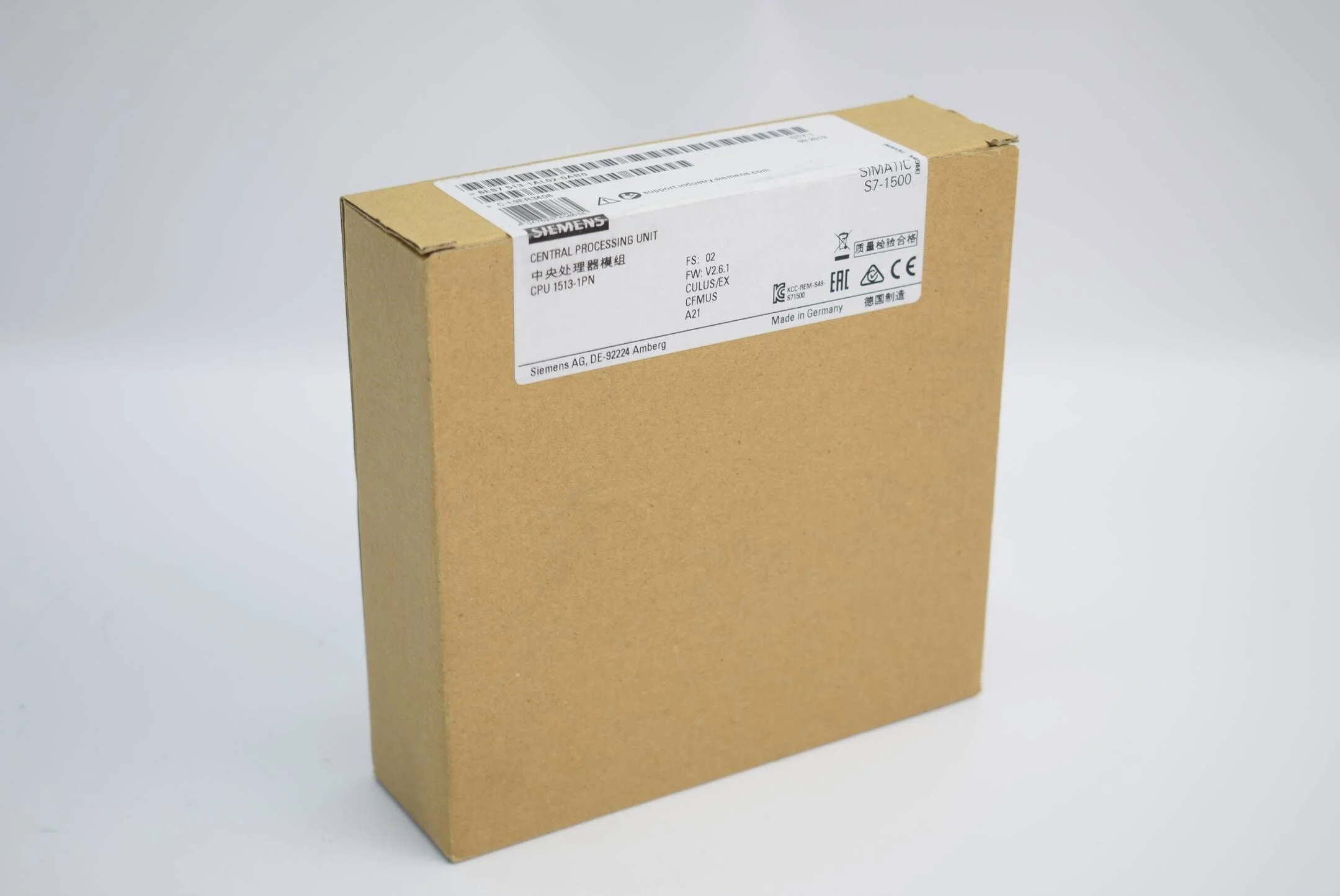 Siemens simatic S7-1500 CPU 6ES7 513-1AL02-0AB0 ( 6ES7513-1AL02-0AB0 ) E2