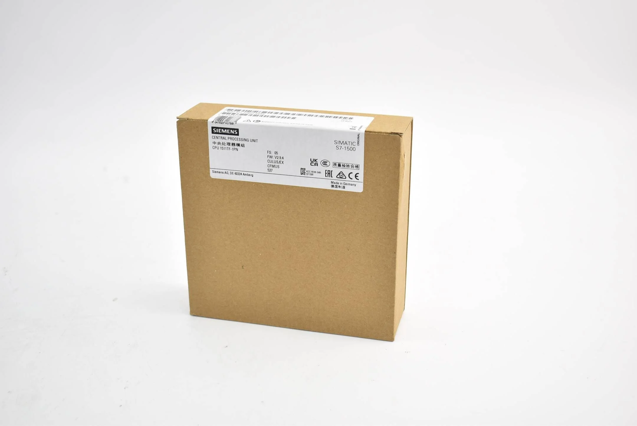 Siemens simatic S7-1500T 1511TF-1 6ES7 511-1UK01-0AB0 ( 6ES7511-1UK01-0AB0 ) E5