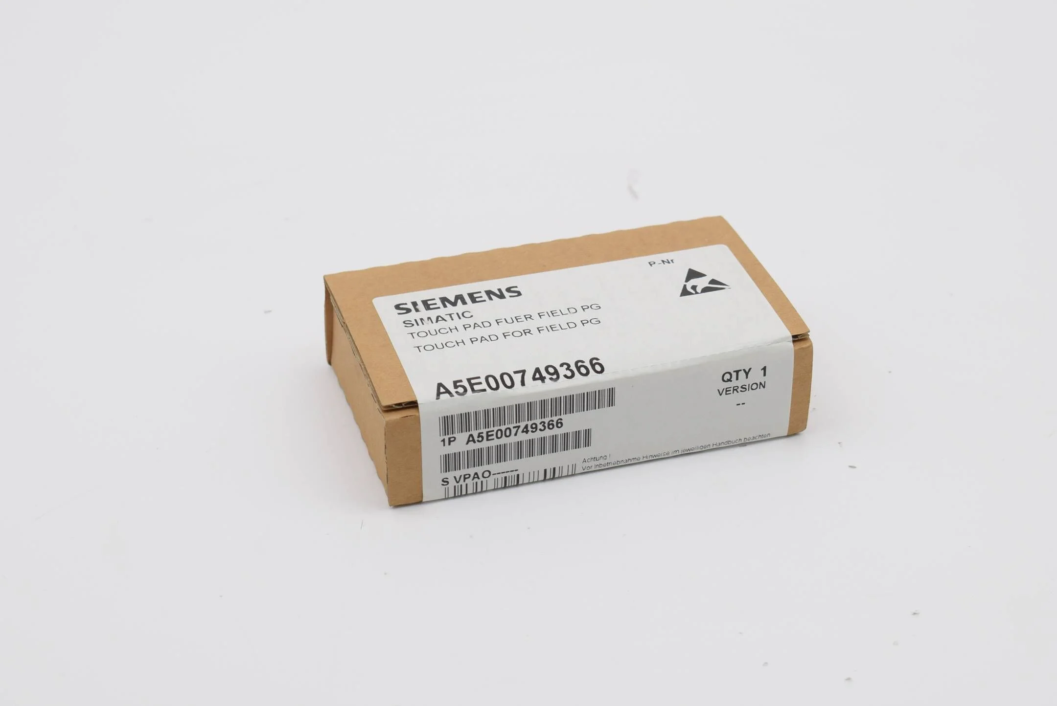 Siemens Simatic touch pad for fieldA5E00749366