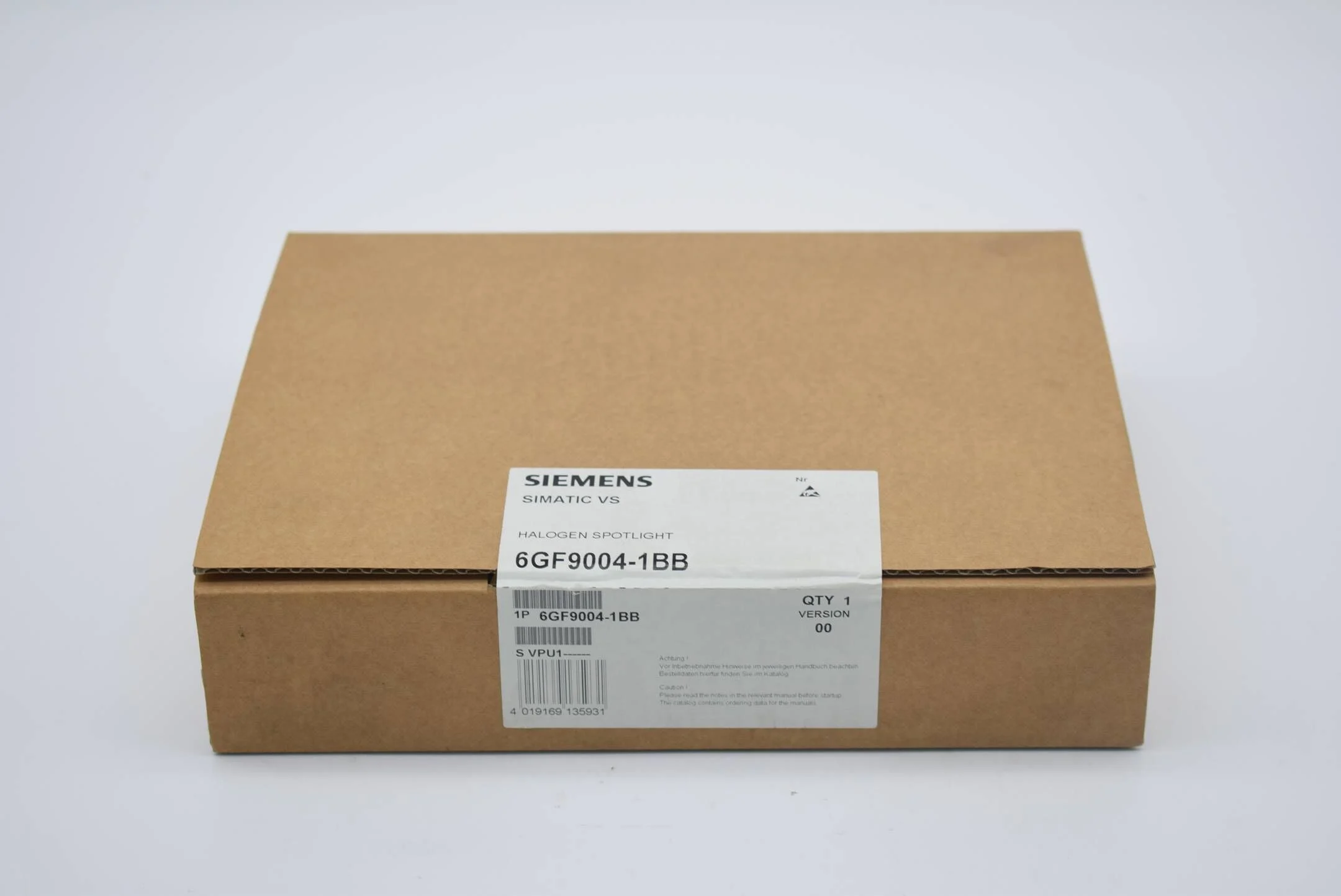 Siemens simatic VS Halogen Spotlight 6GF9 004-1BB ( 6GF9004-1BB ) V. 00