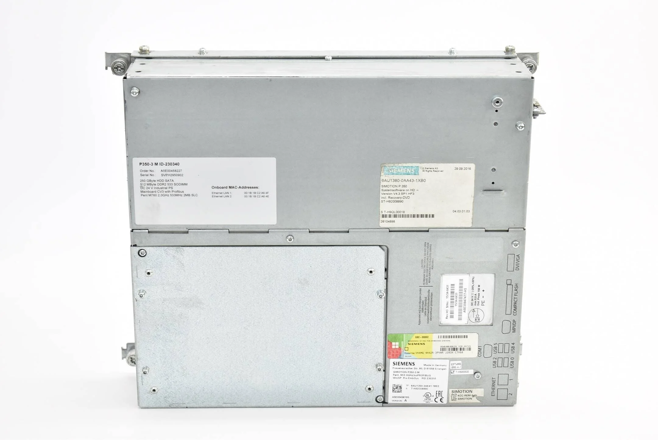 Siemens Simotion P350 6AU1380-0AA43-1XB0 ( 6AU1 380-0AA43-1XB0 )