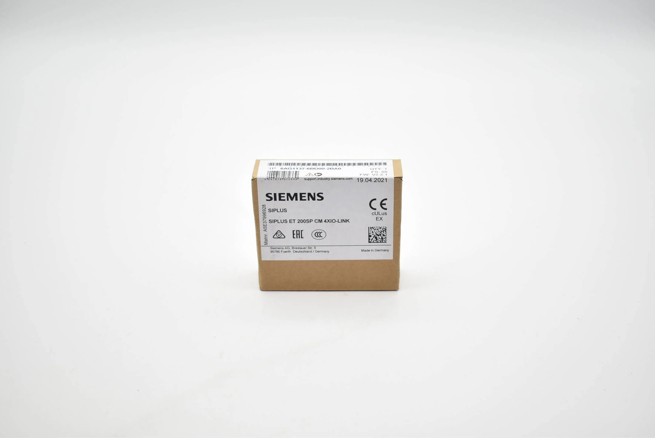 Siemens siplus ET 200SP CM 6AG1137-6BD00-2BA0 ( 6AG1 137-6BD00-2BA0 ) E.05