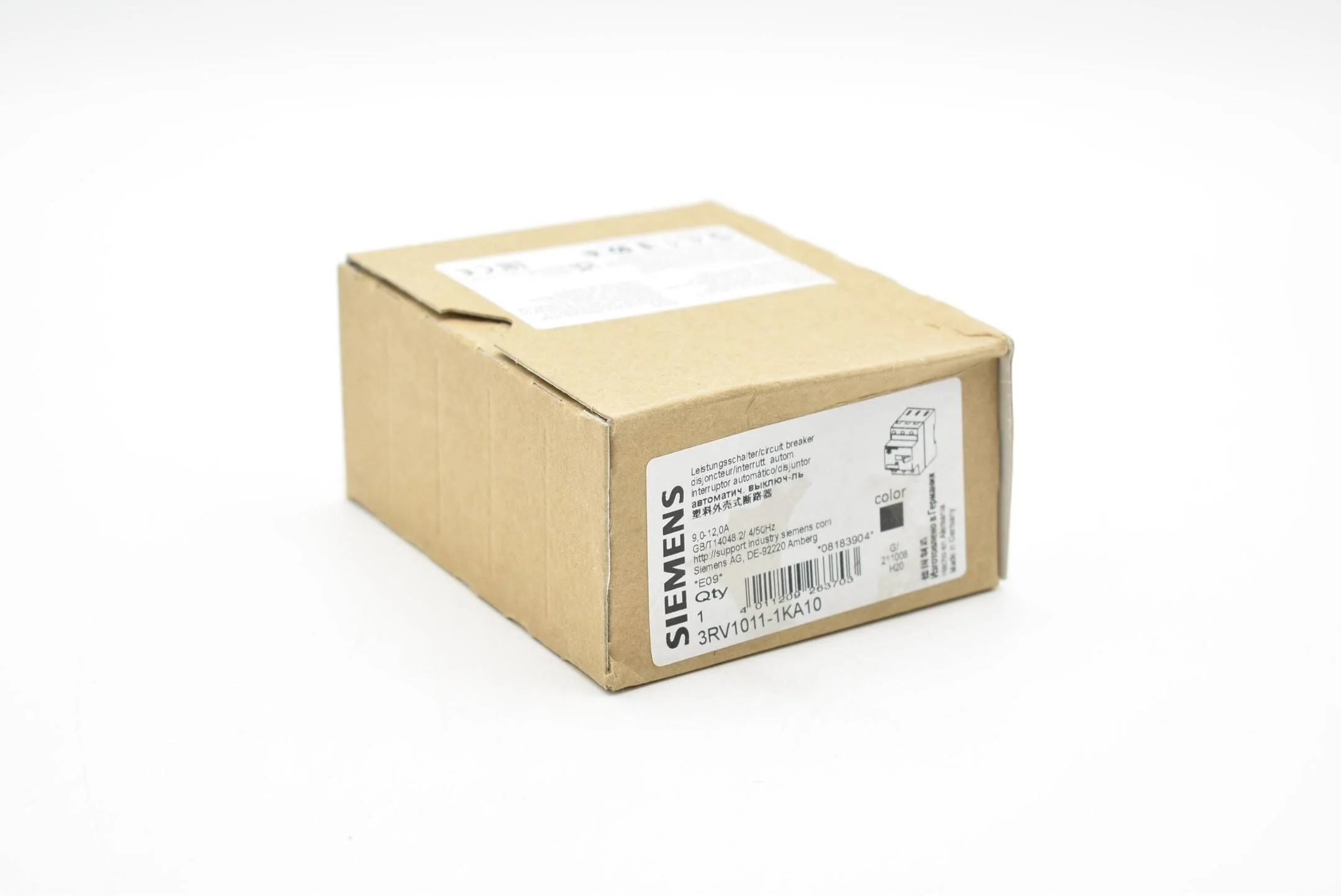 Siemens sirius Leistungsschalter 3RV1011-1KA10 ( 3RV1 011-1KA10 ) E.9