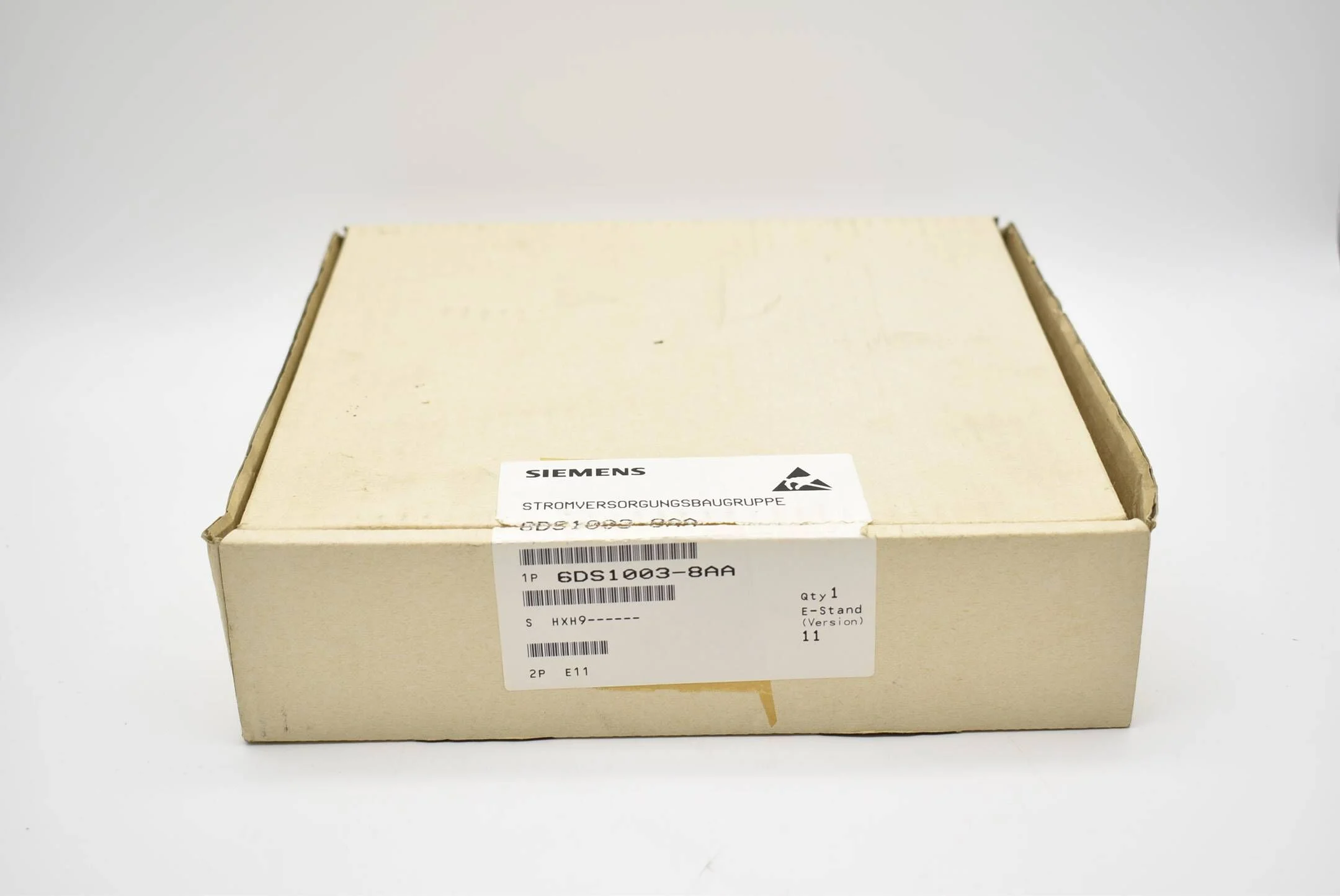 Siemens Teleperm M Stromversorgung 6DS1003-8AA ( 6DS 1003-8AA ) E.11