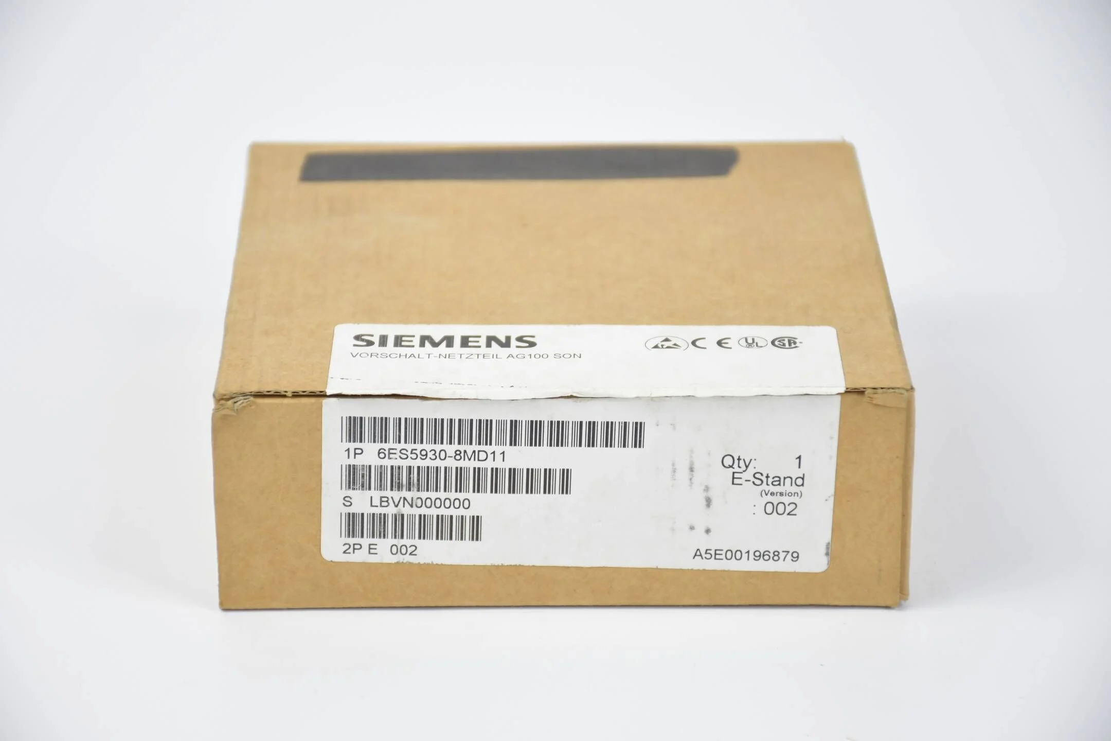 Siemens Vorschalt-Netzteil AG100 SON 6ES5930-8MD11 ( 6ES5 930-8MD11 )