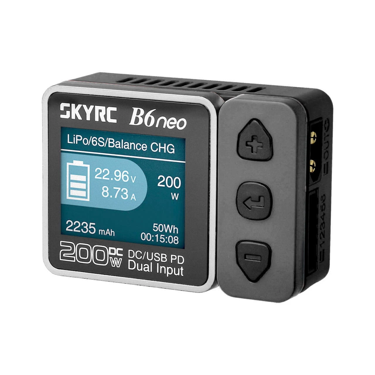 SkyRC Ladegerät B6neo Ladegerät grau LiPo 1-6s 10A 200W