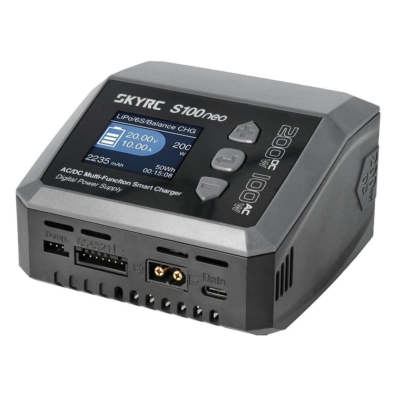 SkyRC Ladegerät S100 Neo LiPo 1-6s 10A 100W AC