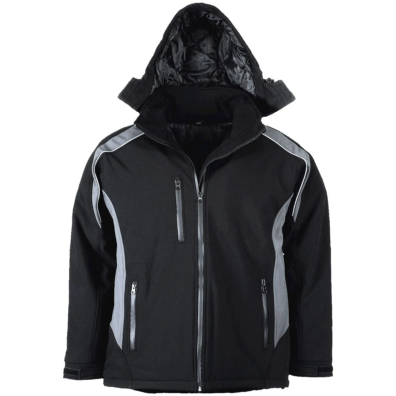 Softshelljacken grau /schwarz