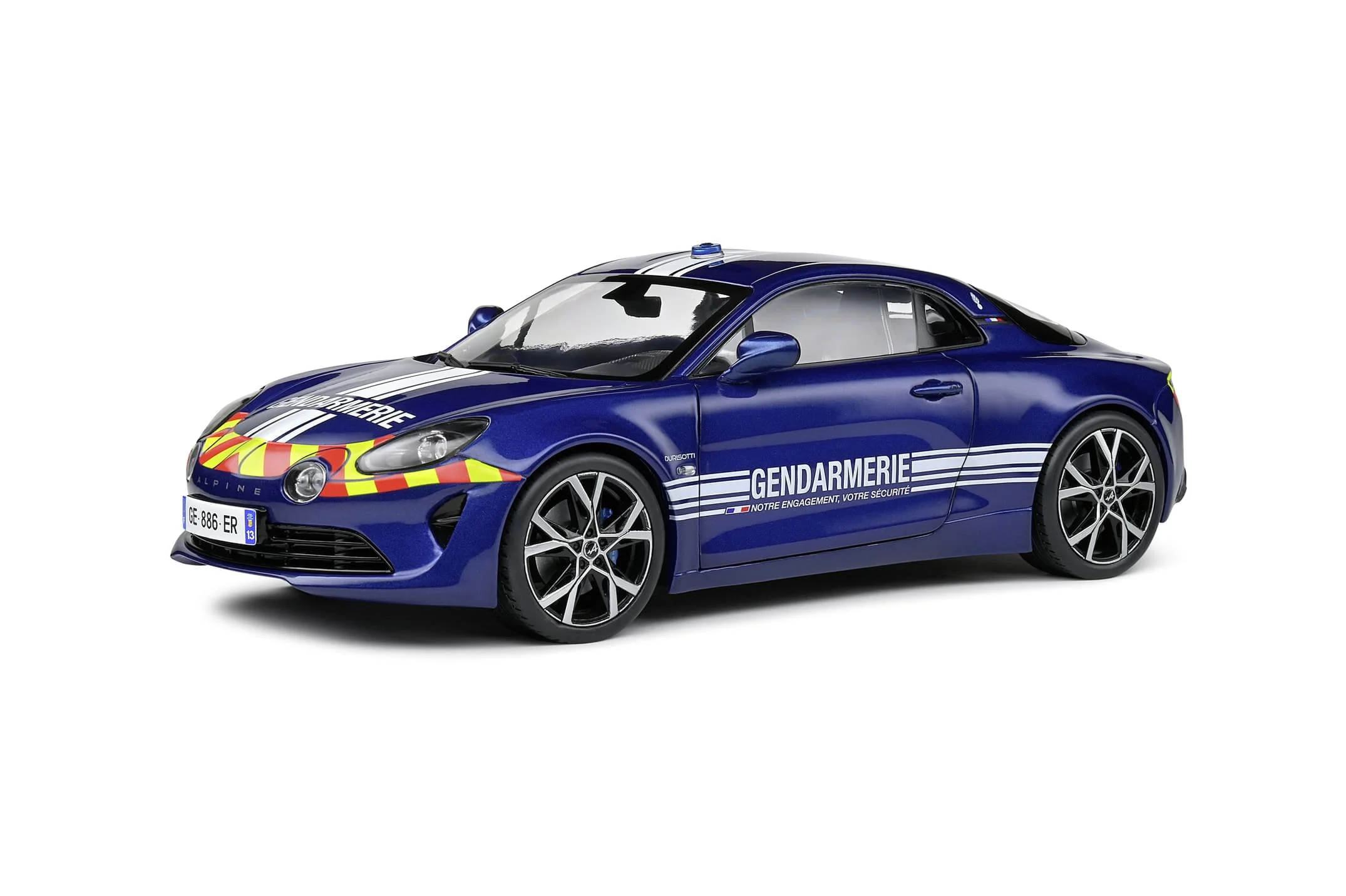 Solido 1:18 Alpine A110 Gendarmerie blau