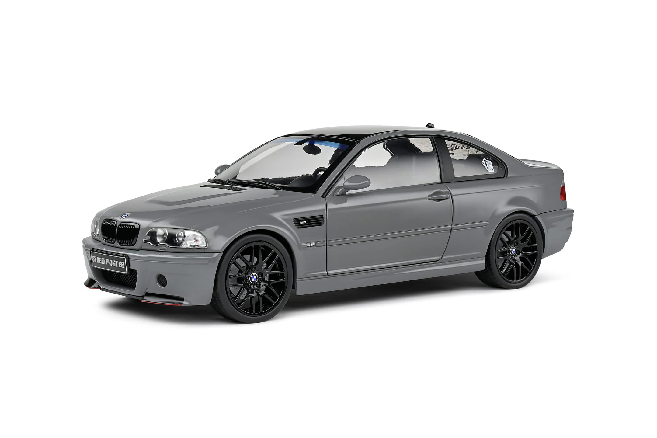 Solido 1:18 BMW E46 M3 Coupe 2000 grau Modellauto