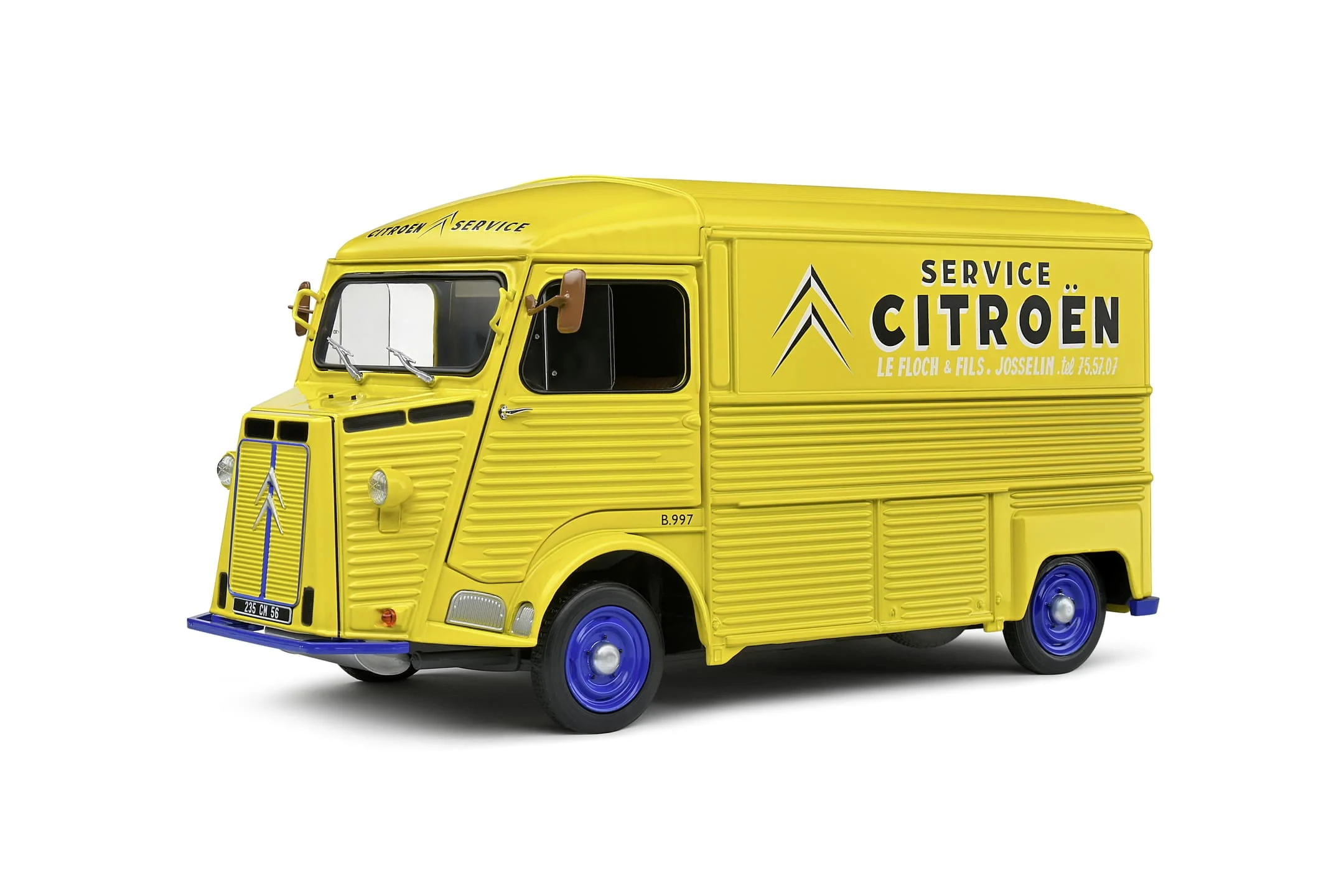 Solido 1:18 Citroen Type HY 1969 gelb