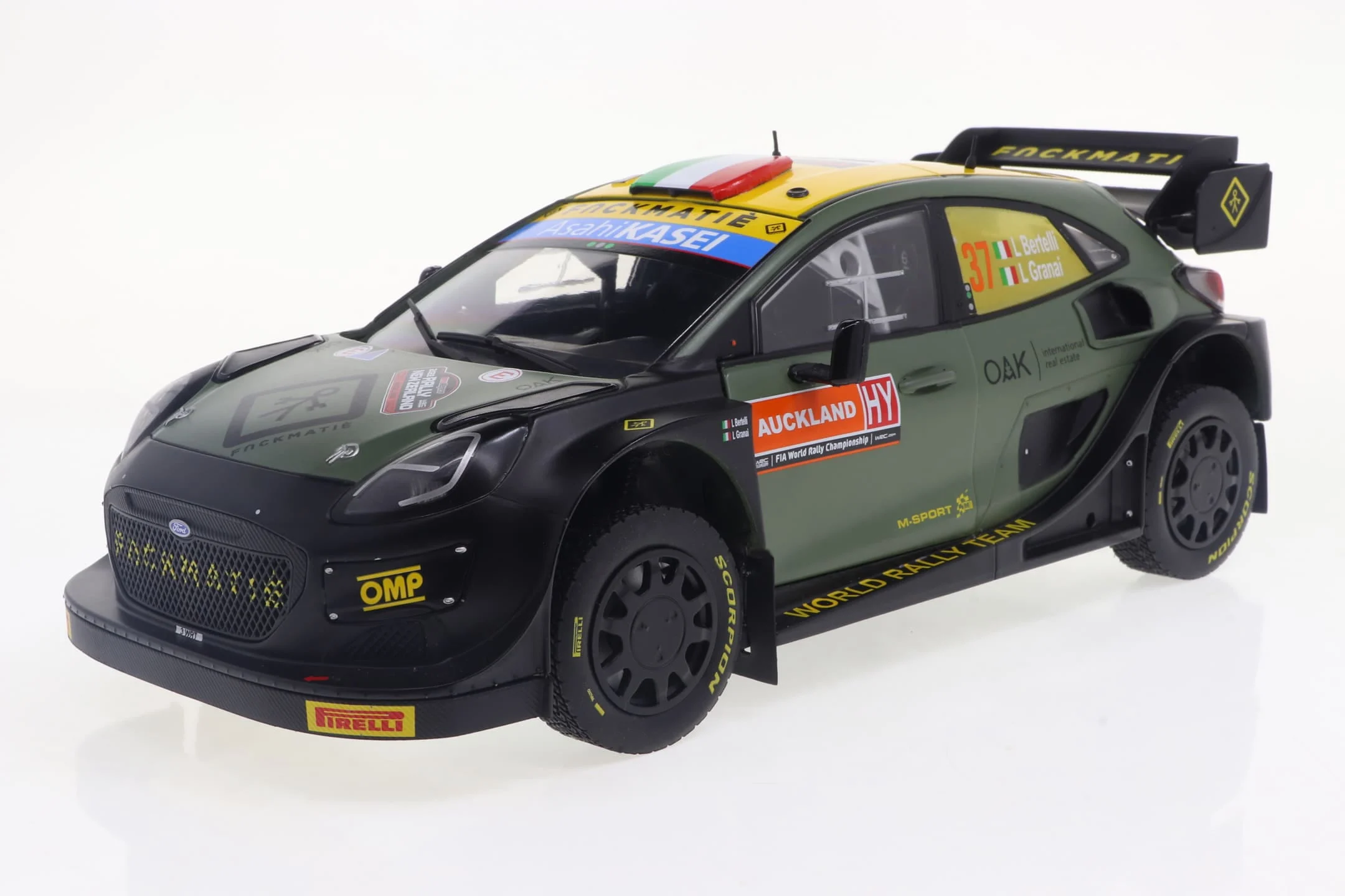 Solido 1:18 Ford Puma Rally 1 2022 #7 schwarz