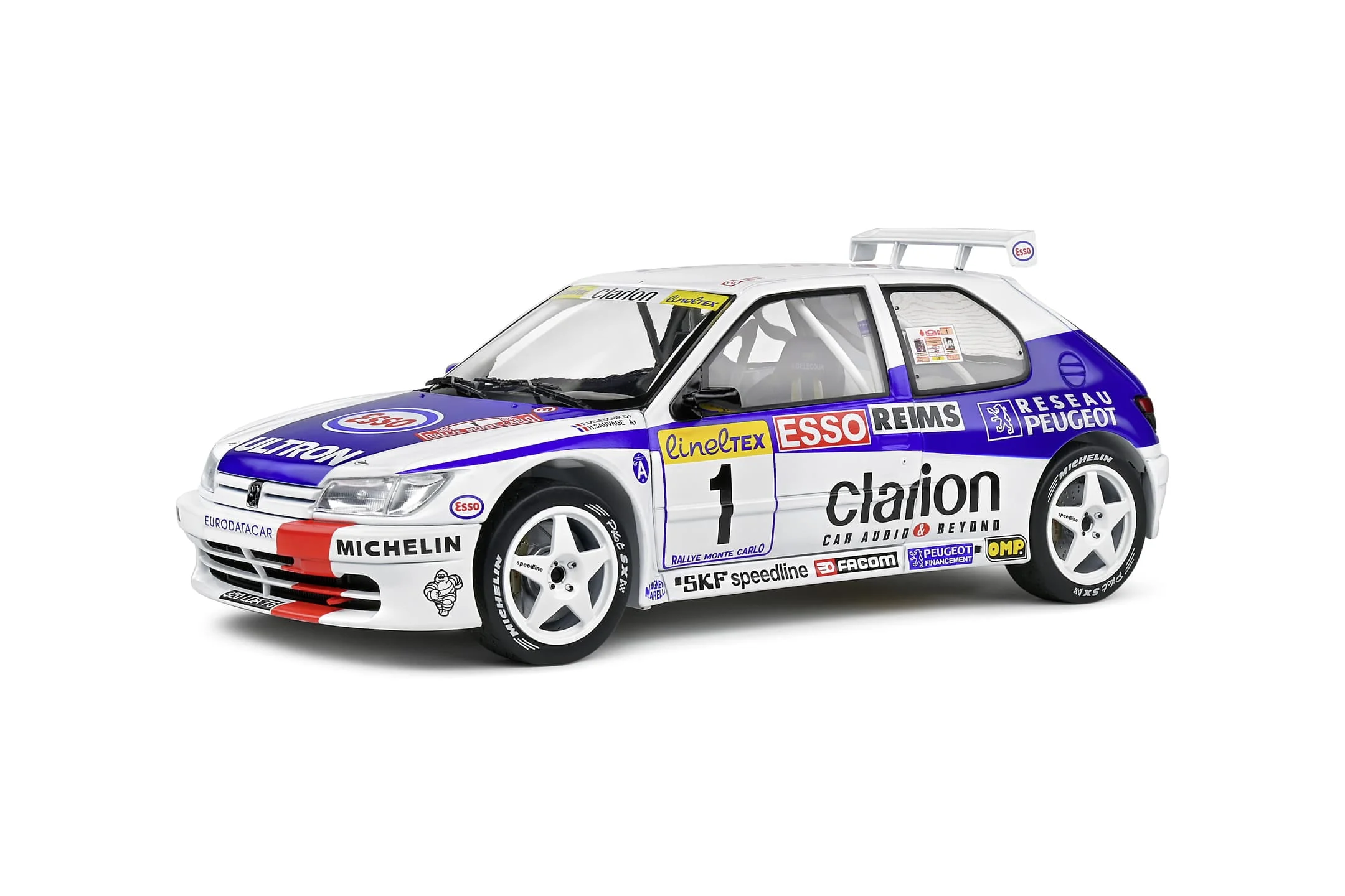 Solido 1:18 Peugeot 306 Maxi #1 weiß