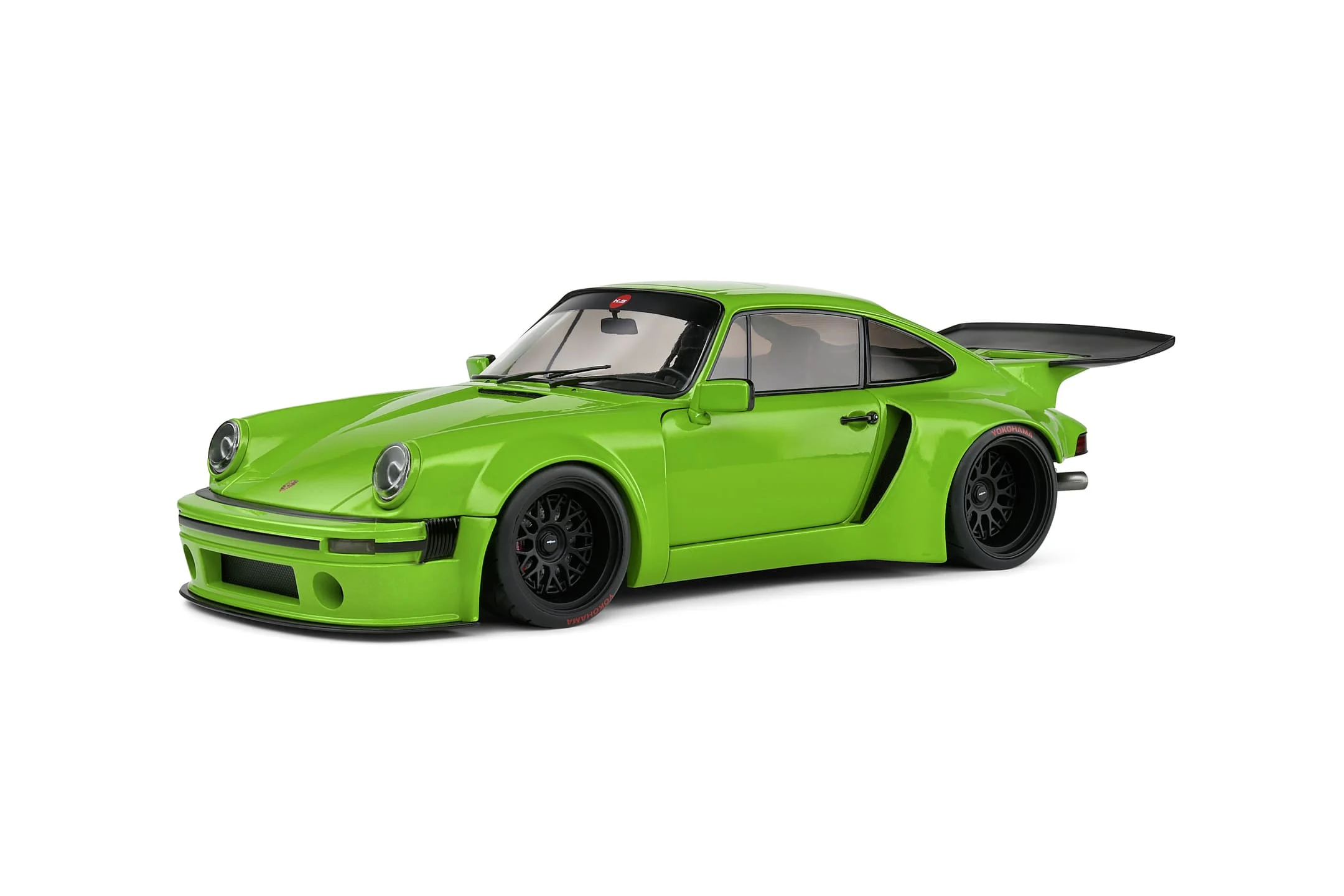 Solido 1:18 Porsche KS-R 2022 grün Modellauto - Die-cast, detailgetreu, mit Öffnungstüren