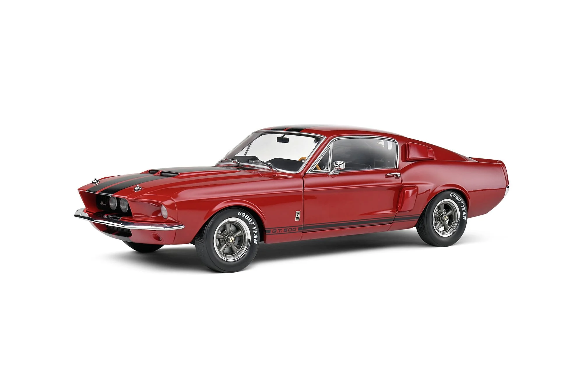 Solido 1:18 Shelby Mustang GT500 1967 Modellauto - Burgunder Rot