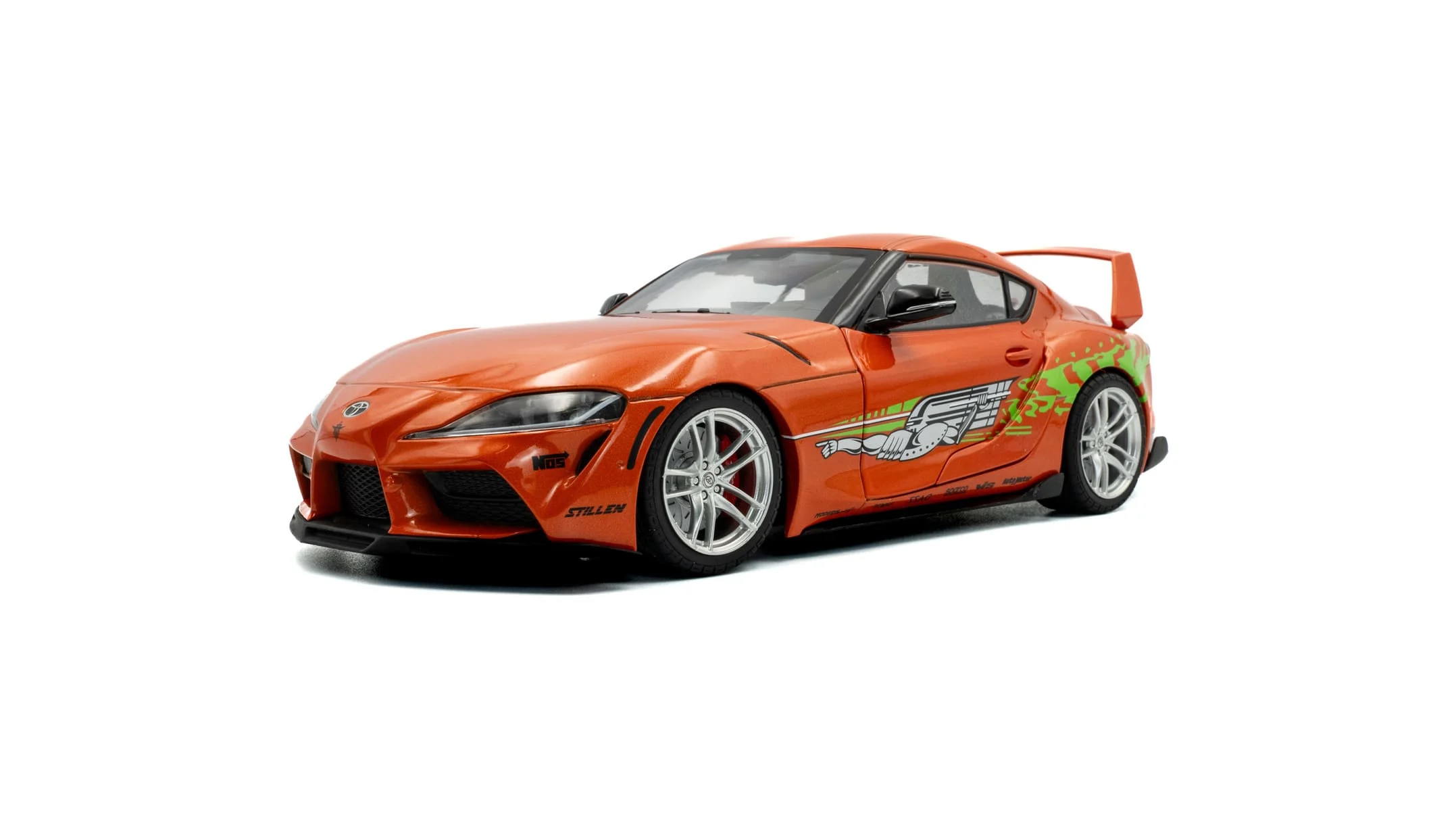 Solido 1:18 Toyota GR Supra Tribute Modellauto orange - Die-cast, detailreich