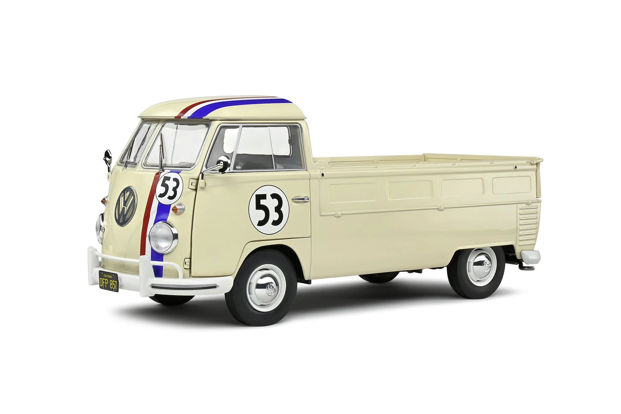 Solido 1:18 Volkswagen T1 Pick Up Racer 53 - 1950 Modellauto, Beige