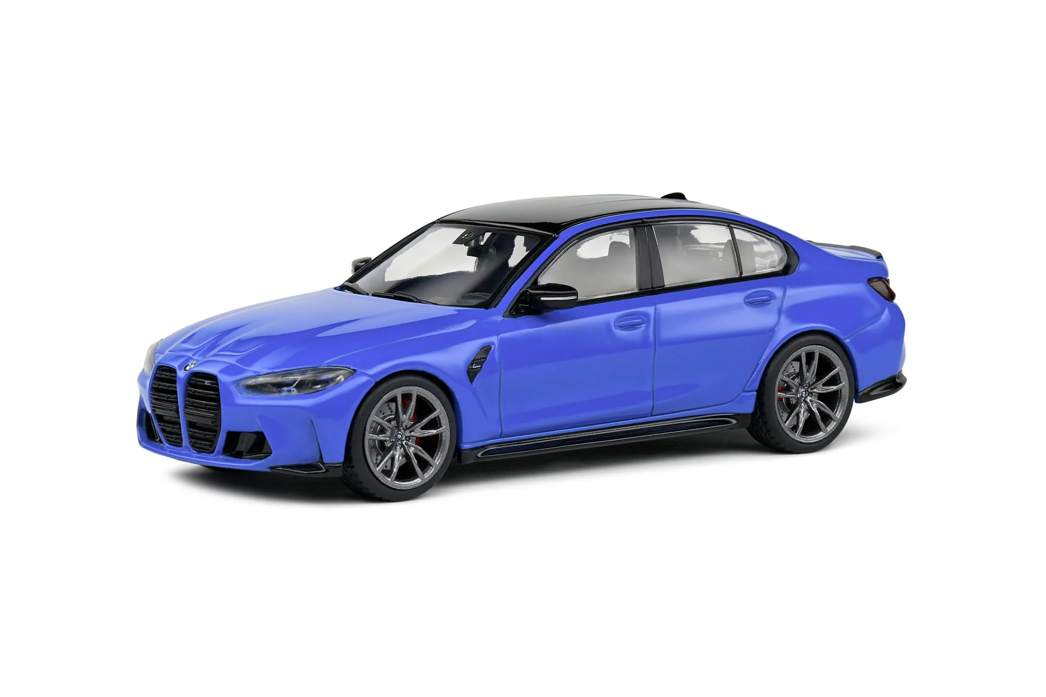 Solido 1:43 BMW G80 M3 2023 Modellauto Santorini Blue hochwertig