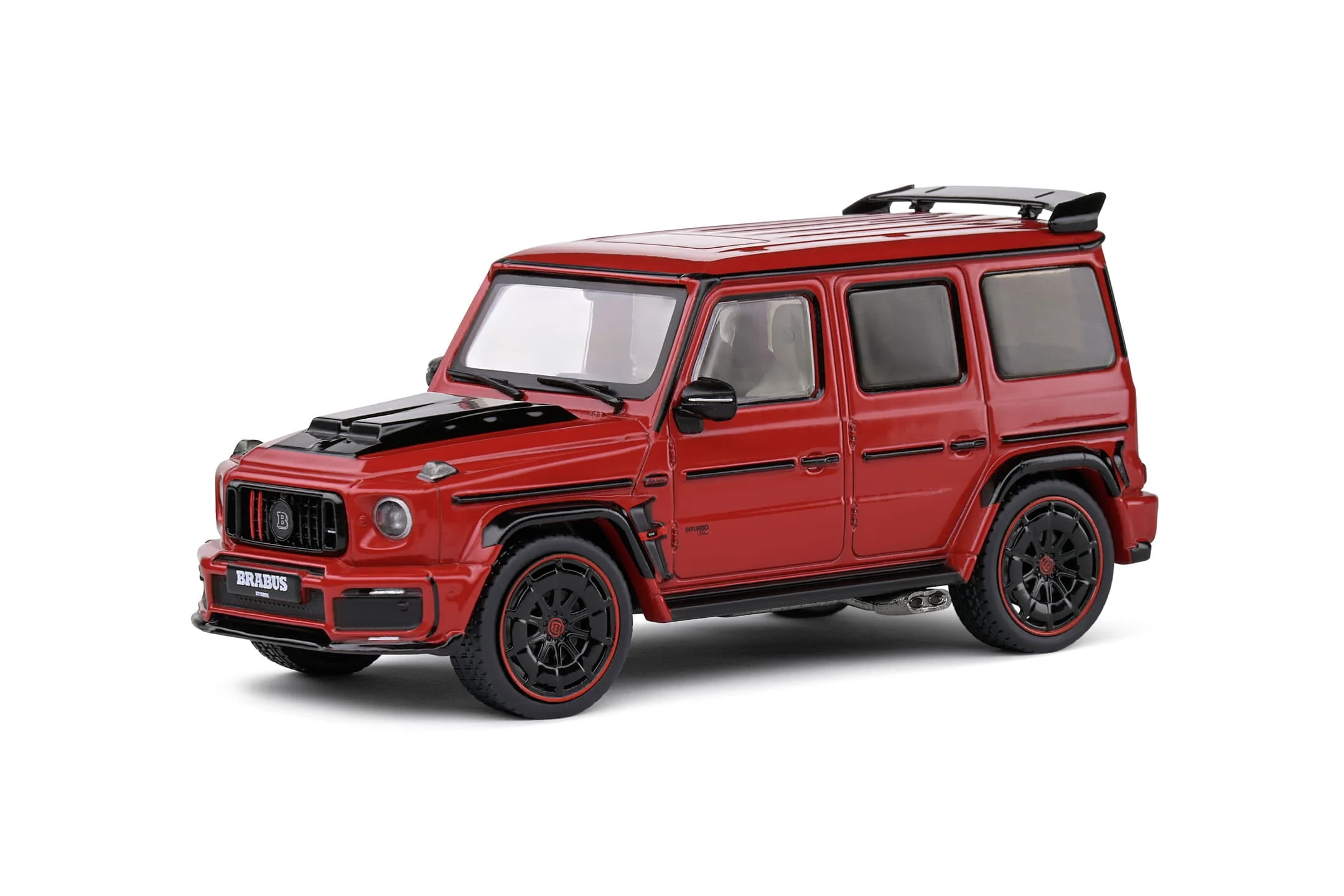 Solido 1:43 Brabus Widestar 2022 Rot Pearl Modellauto - Detailgetreu, hochwertig