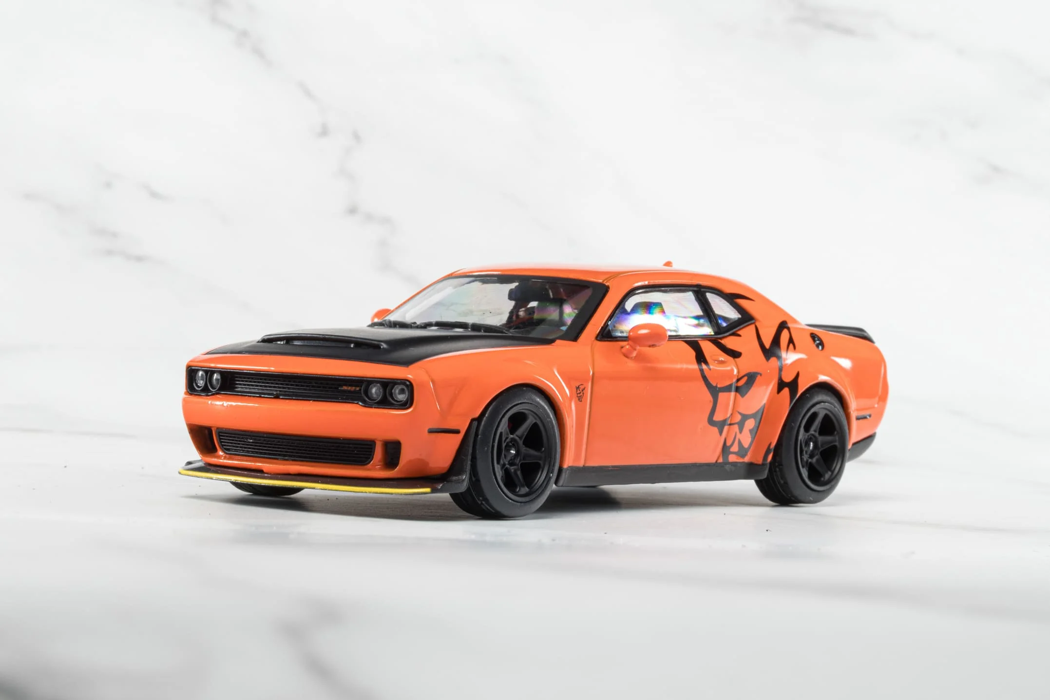 Solido 1:43 Dodge Challenger SRT Demon 2018 orange Modellauto Die-Cast