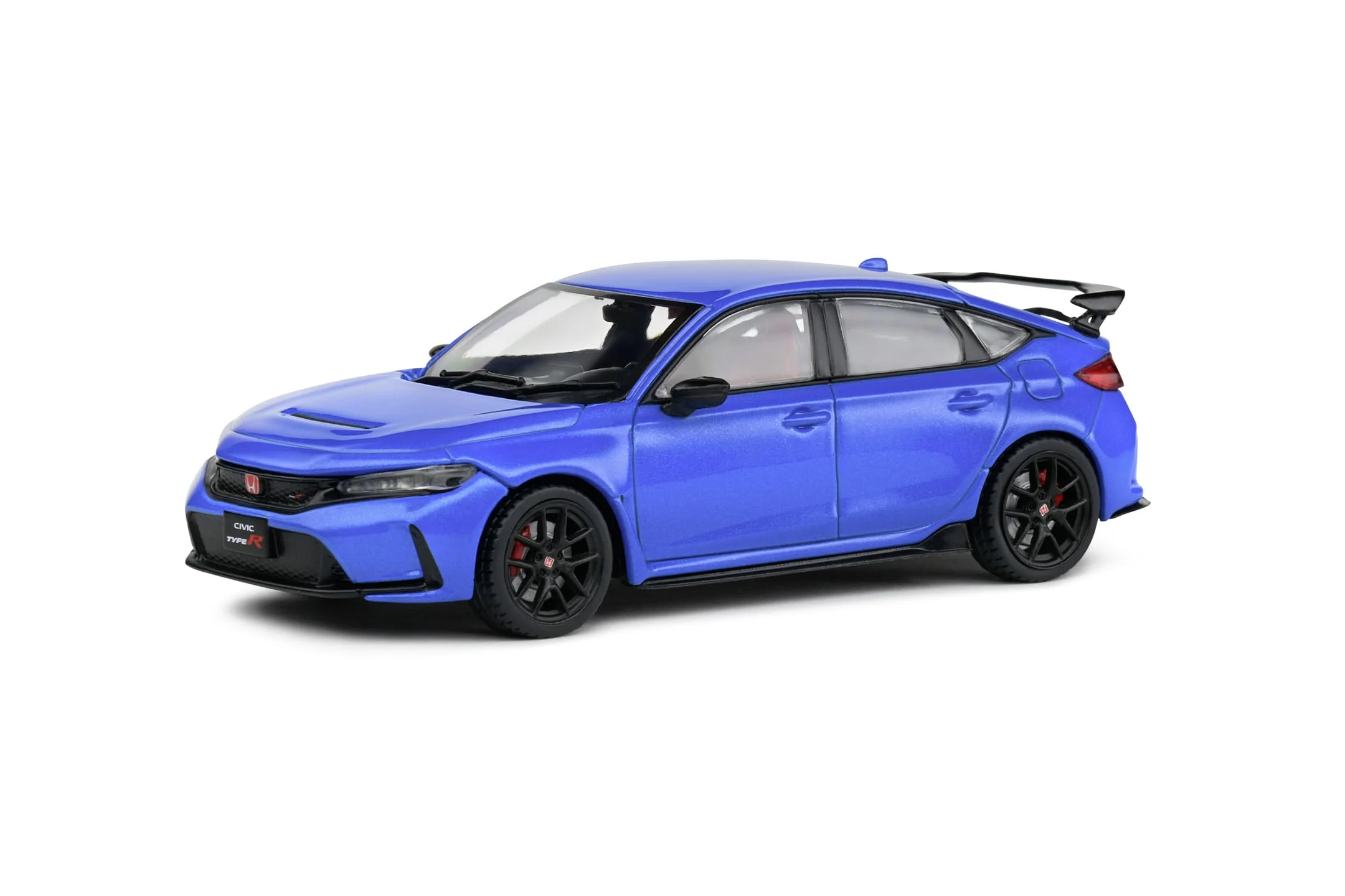 Solido 1:43 Honda Civic Type R 2022 blau Modellauto - Die-cast, detailreich