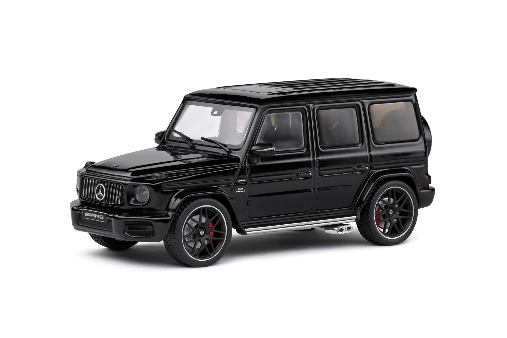 Solido 1:43 Mercedes AMG G63 2022 Modellauto Black Metallic hochwertig