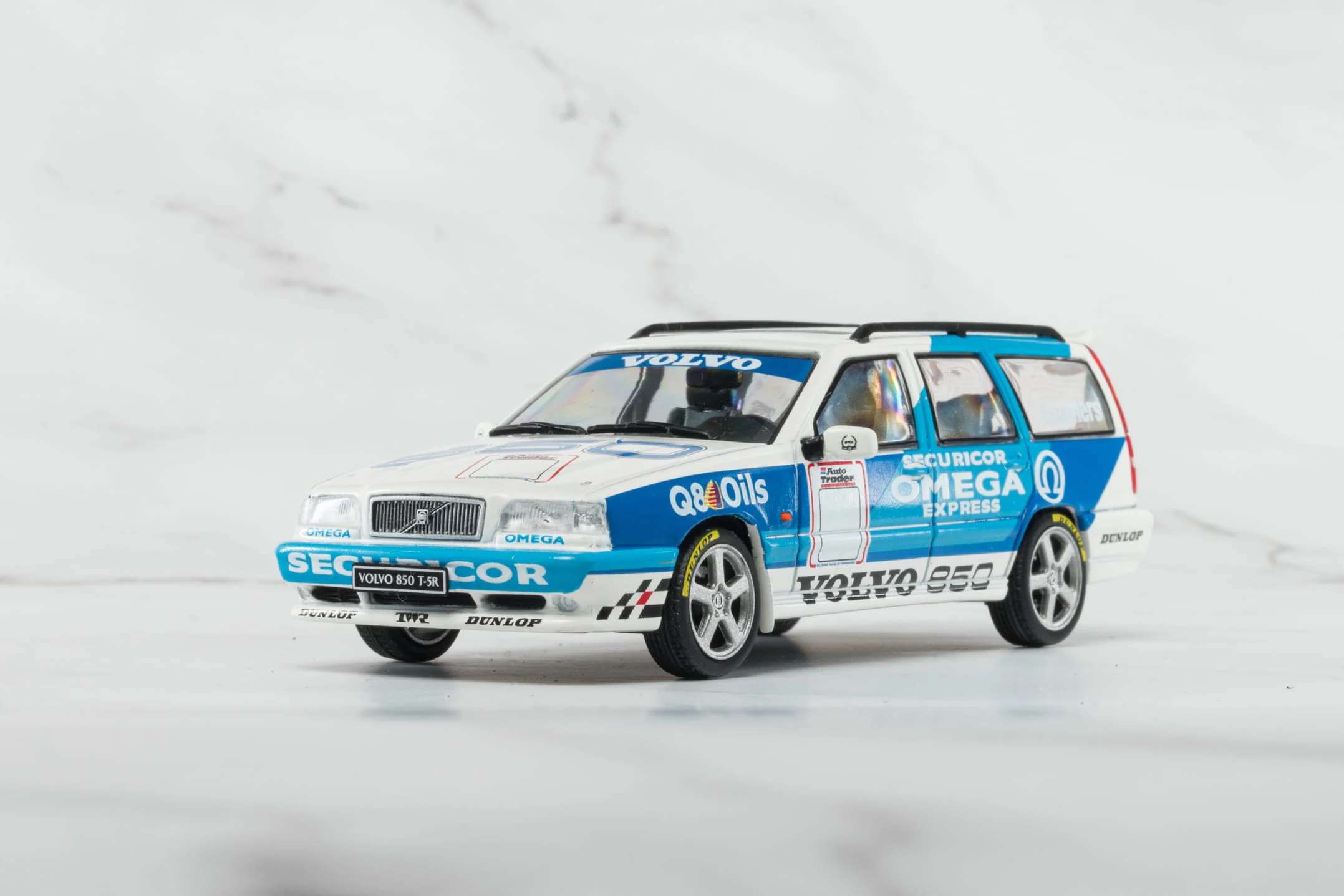 Solido 1:43 Volvo 850 T5-R Tribute Modellauto weiß 1995 - Die-cast, detailreich