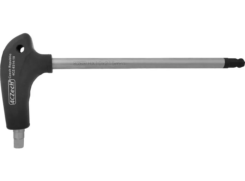 Steckschlüssel IMBUS 4mm mit Kugel und Profiline-Griff, 4CZECH