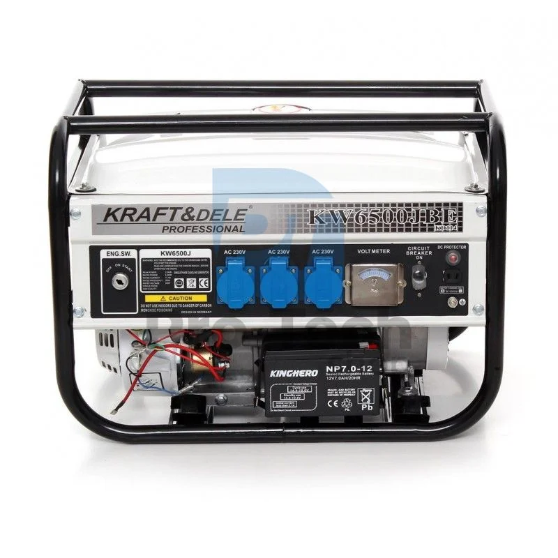 Stromerzeuger 2500 W 230V mit Elektrostart und AVR (Generator) 06672