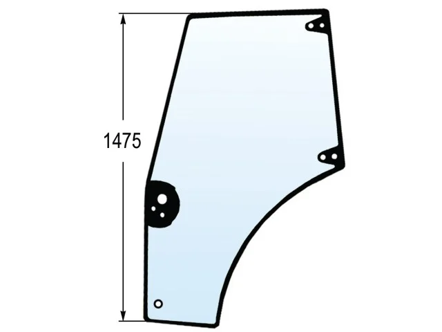 Türscheibe li zu NH Case JX 87620234