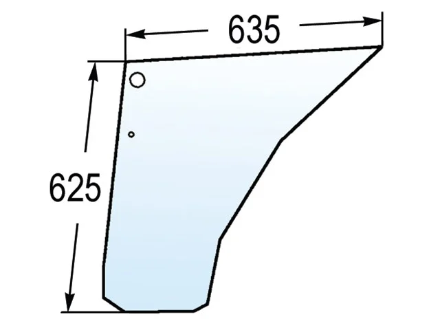 Türscheibe unten zu Steyr 134703118