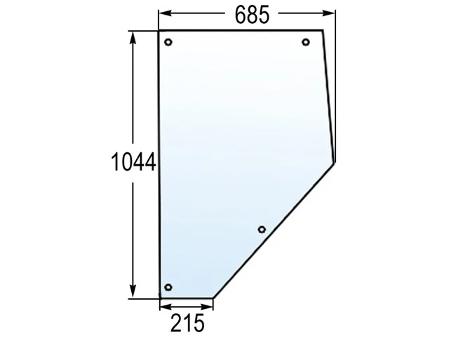 Türscheibe zu MF 3389398M2