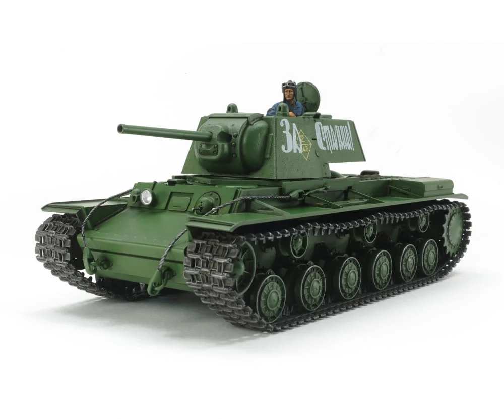 Tamiya 1:35 KV-1 1941 - Russischer Panzer WWII Modellbausatz