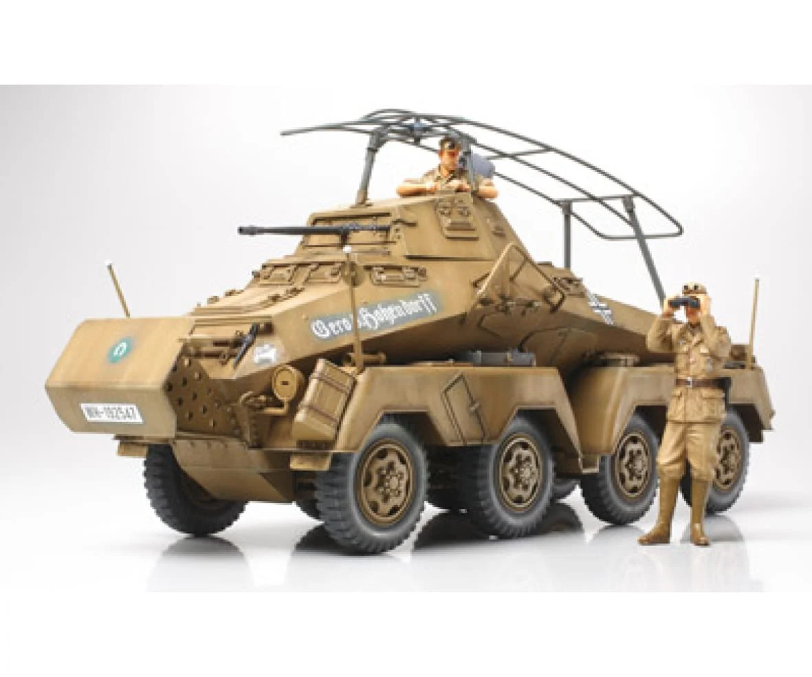 Tamiya 1:35 Sd.Kfz.232 Afrika - Spähpanzer Modellbausatz WWII