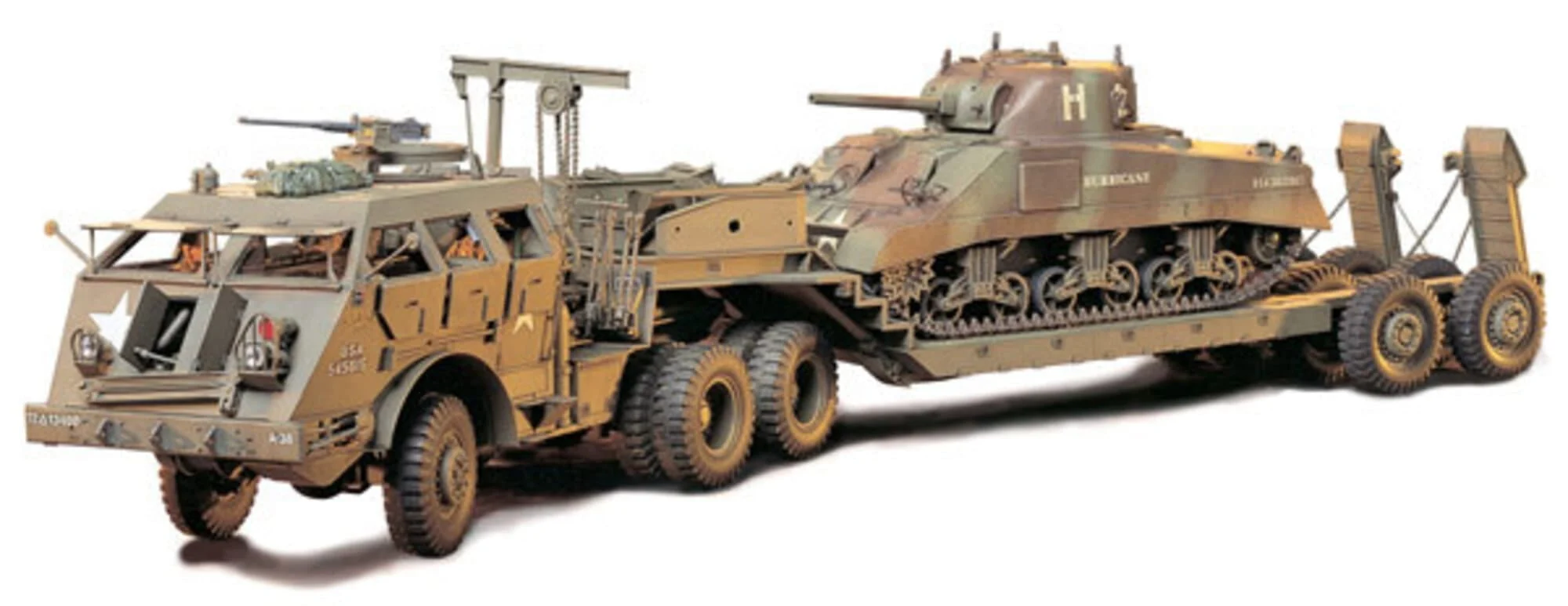 Tamiya 1:35 US 40to Dragon Wagon Panzertransporter Modellbausatz