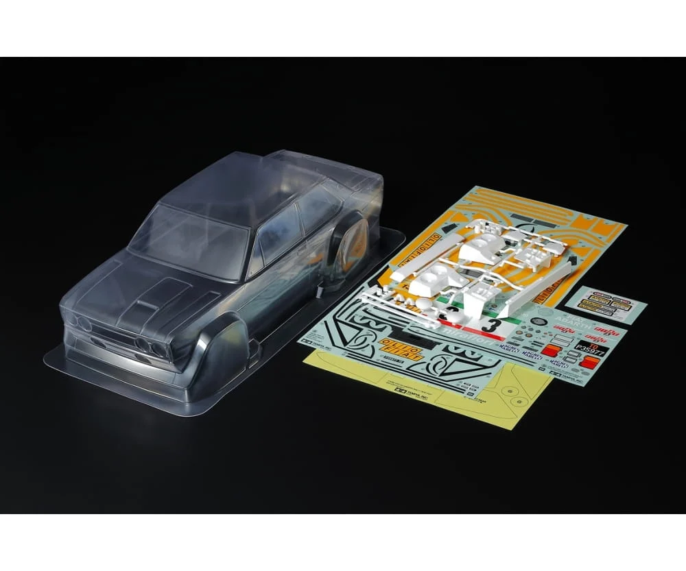Tamiya Fiat 131 Abarth Rally Karosserie 1:10 unlackiert