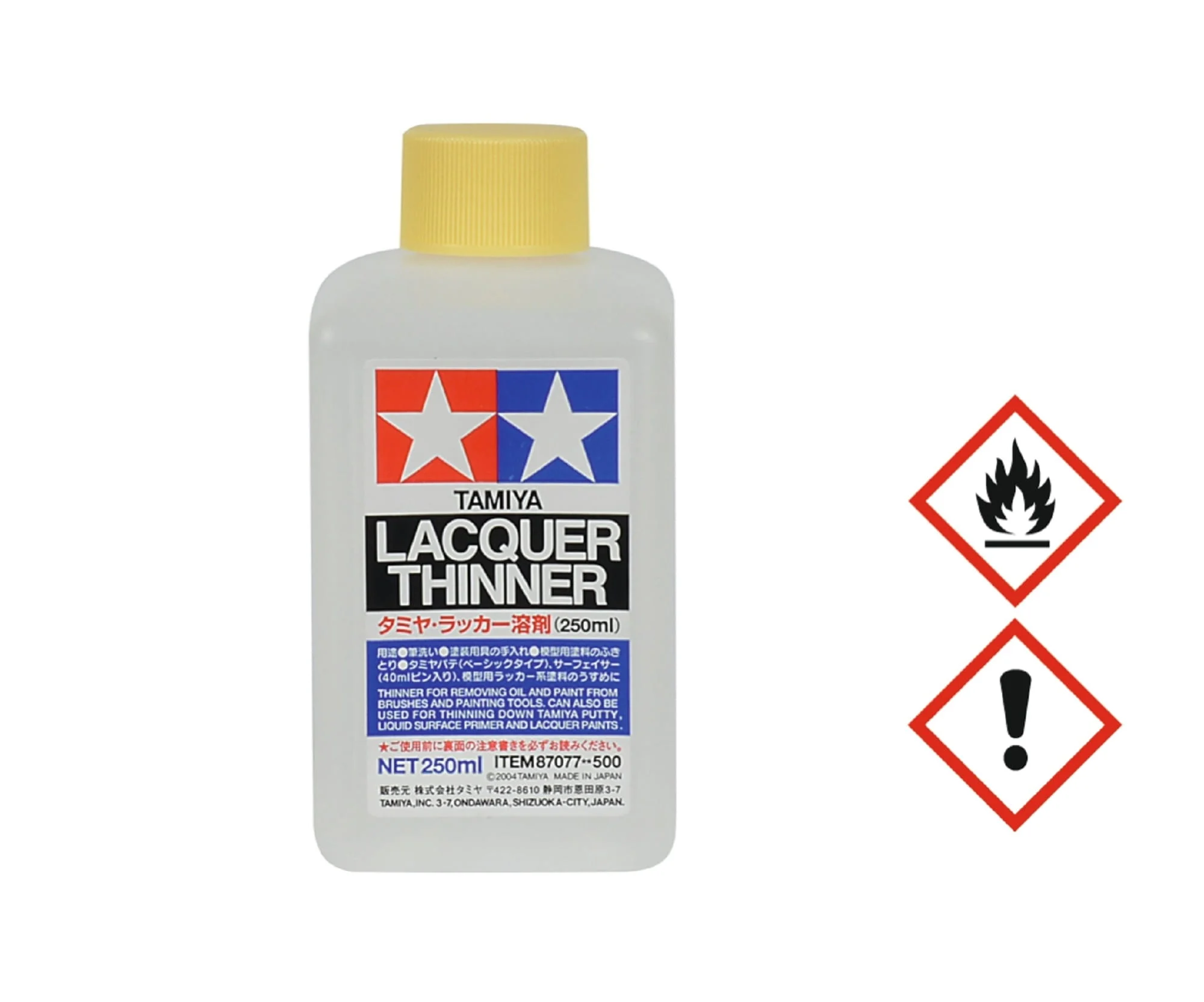 Tamiya Lacquer Verdünner 250ml für Lacke, Grundierungen und Airbrush-Reinigung