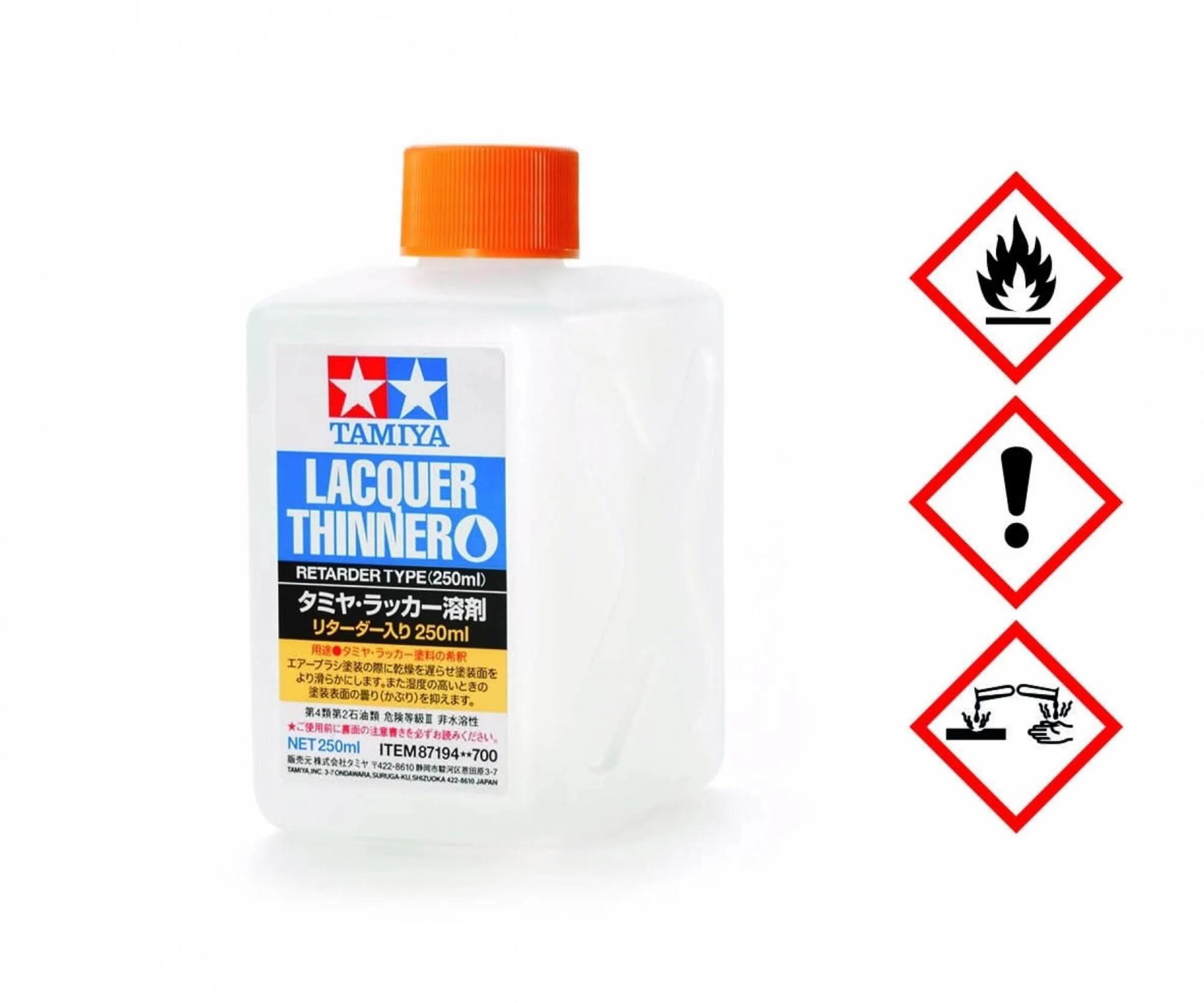 Tamiya LP Lacquer Verdünner Retarder 250ml für Modellbau und Lackierungen