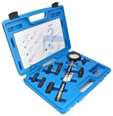 Tester, Kompressionsmesser für Benzinmotoren 9-teilig profi Asta TIT-105 06399