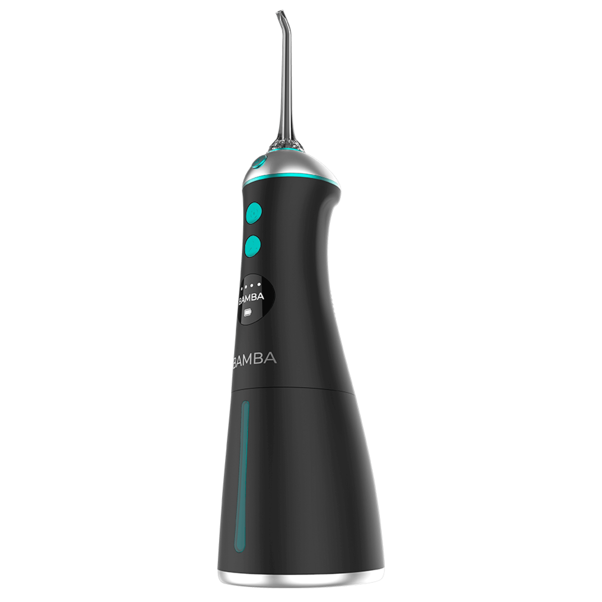 ToothCare 1100 Jet Liberty. 6 Betriebsmodi und 6 Düsen, LED-Anzeige, 280 ml Fassungsvermögen, 8 Druckeinstellungen, IPX7, USB-Ladefunktion und Reisetasche