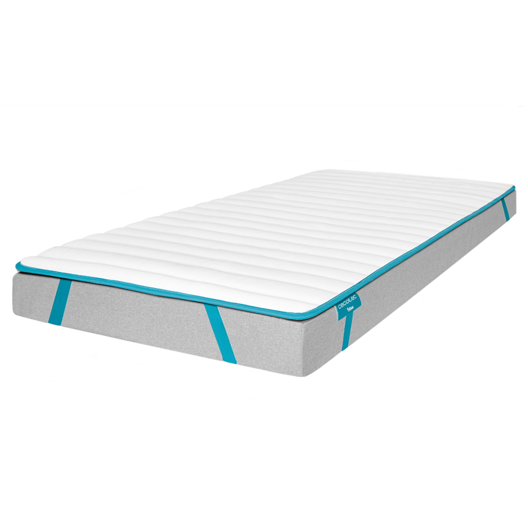 Topper Flow TopCloud 150x190 Flow TopCloud Topper Topper gepolstert mit superweichem Schaumstoff und 5 cm hoher Silikonfaser mit vier rutschfesten elastischen Bändern für besseren Halt.