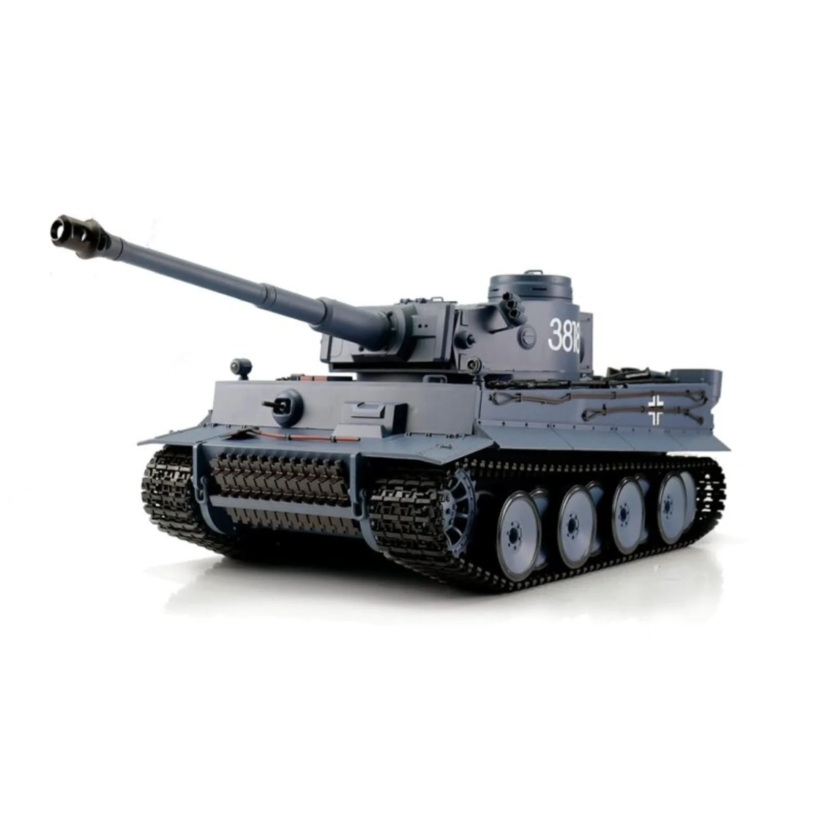 Torro RC Panzer Tiger 1 grau BB + IR Schuss, Rauch 1:16 RTR