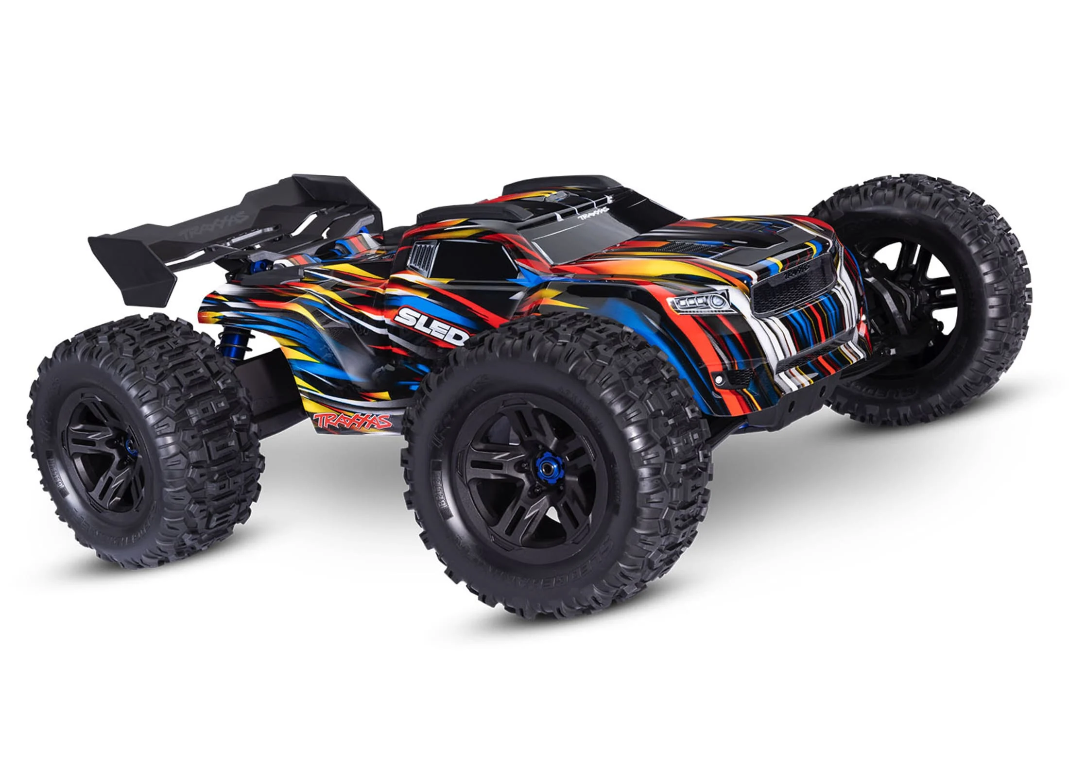 Traxxas 1:8 Sledge RTR Monster Truck Blau - Brushless mit Belted Reifen