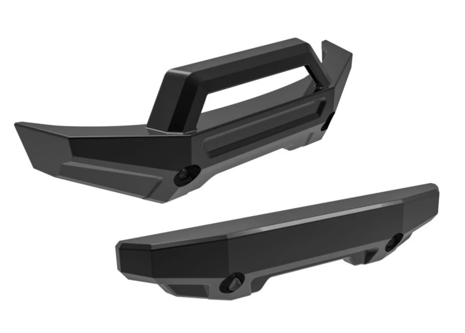 Traxxas Bumper v/h schwarz