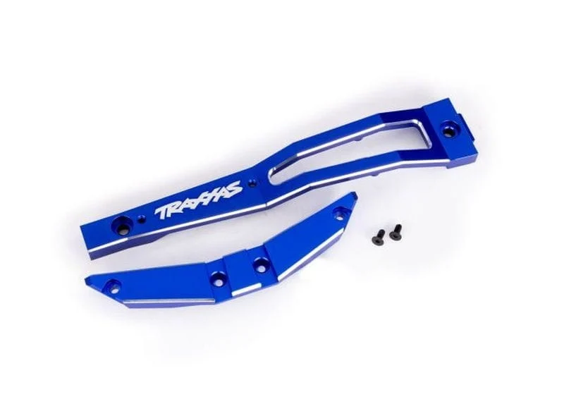 Traxxas Chassis Brace Alu blau