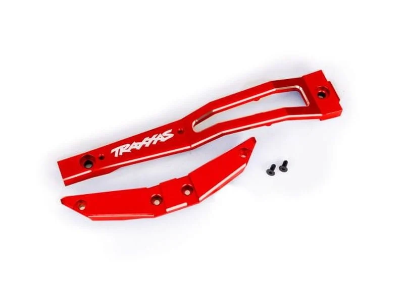 Traxxas Chassis Brace Alu rot