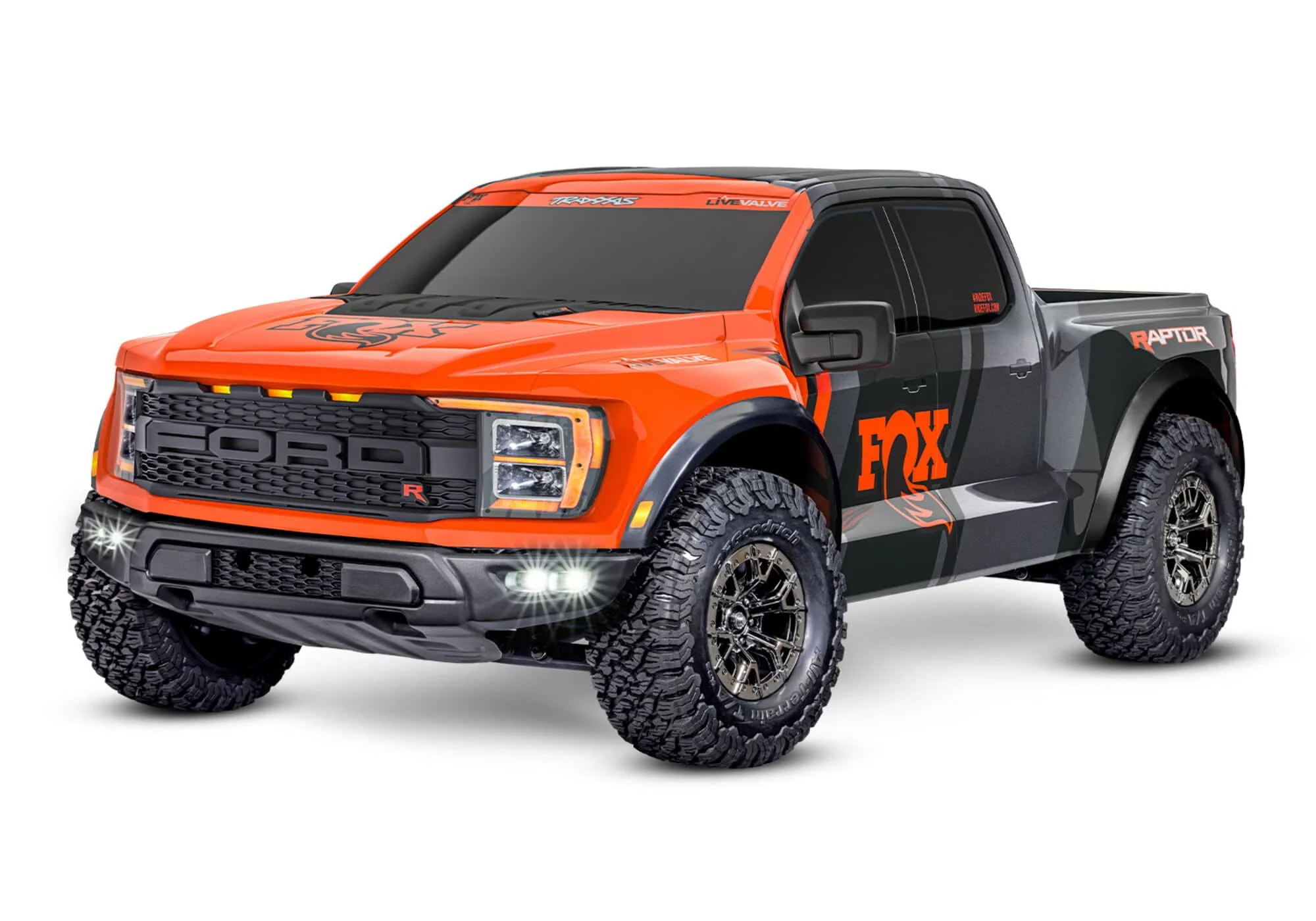 Traxxas Ford Raptor R 4x4 Fox Ultimate-Edition RTR Brushless TQi VXL-4s 1:10 Orange